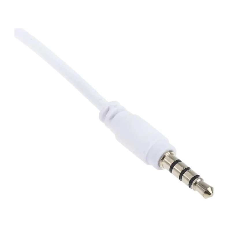 RS PRO Over The Head Headset White 3.5 mm Jack 40 mm Drivers 2.3 m Cable 201-3523