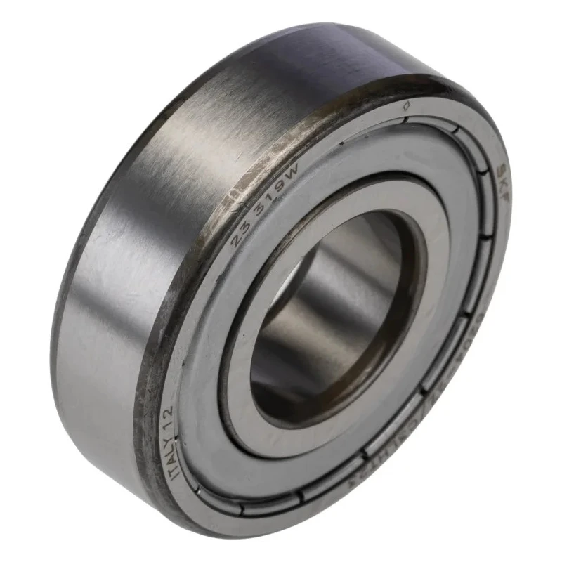 SKF Single Row Deep Groove Ball Bearing 20 mm ID, 47 mm OD, 14 mm Width, C3 Clearance, Double Shielded 6204-2Z/C3LHT23