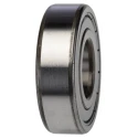 SKF Single Row Deep Groove Ball Bearing 20 mm ID, 47 mm OD, 14 mm Width, C3 Clearance, Double Shielded 6204-2Z/C3LHT23
