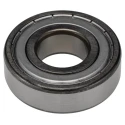 SKF Single Row Deep Groove Ball Bearing 20 mm ID, 47 mm OD, 14 mm Width, C3 Clearance, Double Shielded 6204-2Z/C3LHT23