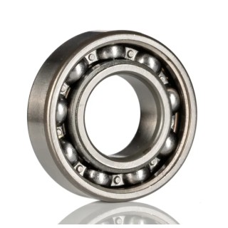 SKF Single Row Deep Groove Ball Bearing 25 mm ID, 52 mm OD, 15 mm Race Width, 8500 rpm Limiting Speed 6205-RSH