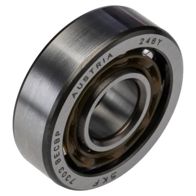 SKF 1 Row Angular Contact Ball Bearing 17 mm ID 47 mm OD 14 mm Race Width 7303 BECBP
