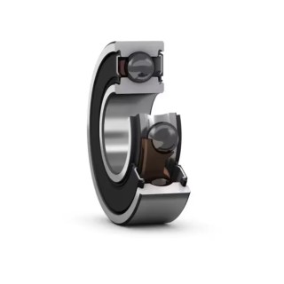 SKF 1 Row Deep Groove Ball Bearing 12 mm ID, 28 mm OD Sealed Non-Metallic Cage Steel Balls 6001-2RSLTN9/HC5C3WT