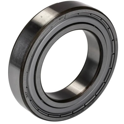 SKF 1 Row Deep Groove Ball Bearing 55 mm ID, 90 mm OD, Shielded, 10000 rpm Limiting Speed 6011-Z