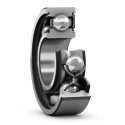 SKF Single Row Deep Groove Ball Bearing 20 mm ID 47 mm OD 14 mm Width Sealed Sheet Metal Cage 6204-RSH