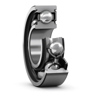 SKF Single Row Deep Groove Ball Bearing 20 mm ID 47 mm OD 14 mm Width Sealed Sheet Metal Cage 6204-RSH