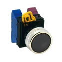 Idec Black Momentary Push Button Head 22 mm Cutout IP65 YW4B