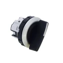 Idec 2 Position Illuminated Selector Switch Head, 22 mm Cutout, White, IP65 CW4S-2L