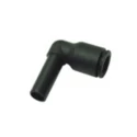 Legris Pneumatic Compact Elbow Fitting Push In 4 mm to Push In 6 mm Nickel Plated Technical Polymer LF 3000 Series 3182 06 04