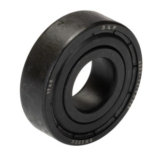 SKF 1 Row Deep Groove Ball Bearing, 17 mm ID, 40 mm OD, 12 mm Width, Double Shielded, C5 Clearance 6203-2Z/VA228
