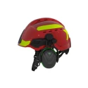 MSA Safety V-Gard Ear Shells for Helmets 28 dB Noise Reduction ANSI Approved Non-Foldable Green Black 10190356