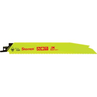Starrett Reciprocating Saw Blade 14 Teeth per Inch 228 mm x 25 mm x 1.6 mm Bi-Metal 5-Piece Set BTR91014-5
