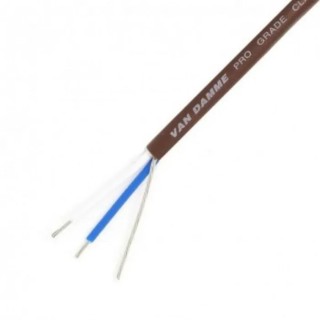 Van Damme Classic XKE Series Multipair Installation Cable 100 m Brown PVC Jacket 268070010100