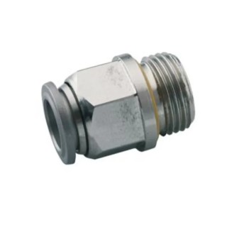 Norgren Pneufit S Series Pneumatic Fitting Female G 3/8 Male BSPT 10 mm Push In S02251038