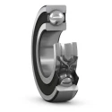 SKF 1 Row Deep Groove Ball Bearing 40 mm Inside Diameter 80 mm Outside Diameter 18 mm Width Sheet Metal Cage W 6208-2RS1