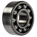 SKF Self-Aligning Ball Bearing 20 mm ID, 47 mm OD, 18 mm Race Width, Non-Metallic Cage, Steel Balls, Open End 2204 ETN9