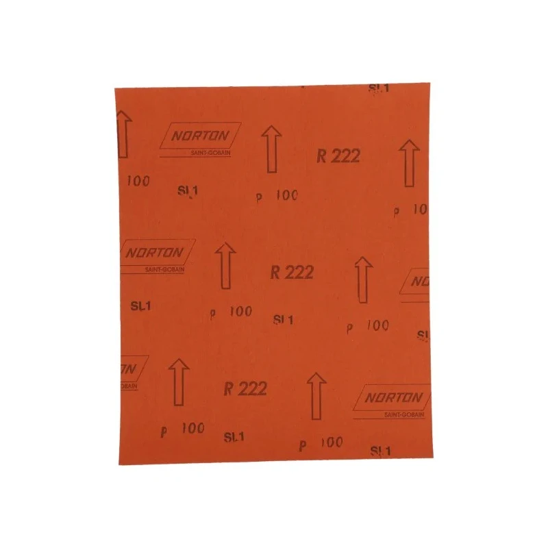 Norton Aluminium Oxide Abrasive Sheet 100 Grit Medium Grade 280 mm x 230 mm R222 63642531780
