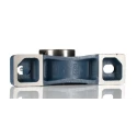SKF Pillow Block Bearing , Steel Housing, 45 mm Inside Diameter, 21.6 kN Static Load, 33.2 kN Dynamic Load SY 45 TF