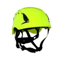 3M 3MTM SecureFitTM Safety Helmet X5000 and X5500 Green, Adjustable, Ventilated, with Chin Strap 7100175537