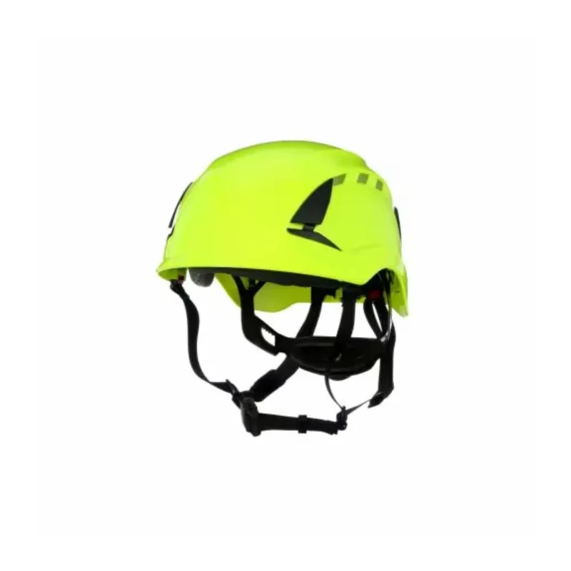 3M 3MTM SecureFitTM Safety Helmet X5000 and X5500 Green, Adjustable, Ventilated, with Chin Strap 7100175537