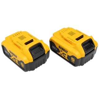 DeWALT 18V Li-ion 5Ah Rechargeable Power Tool Battery Pack DCB184P2-XJ
