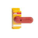 ABB Red, Yellow Rotary Handle, 100 mm Length, OSVY Series 1SCA022779R5590 S/APP. OSVY400DK
