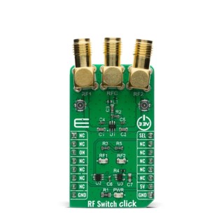 MikroElektronika Communication & Wireless Development Tool Adapter Board 5V 3GHz GaAs PHEMT SPDT Switch MIKROE-4168