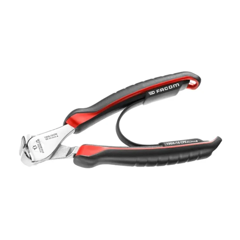 Facom 160mm Bi-Material Ergonomic Grip End Cutter End Nipper 190A.16CPE