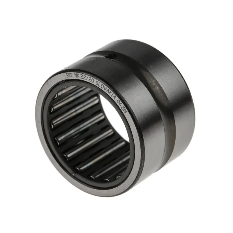 SKF Needle Roller Bearing, 22 mm Inside Diameter, 20 mm Race Width, 30 mm Outside Diameter NK 22/20
