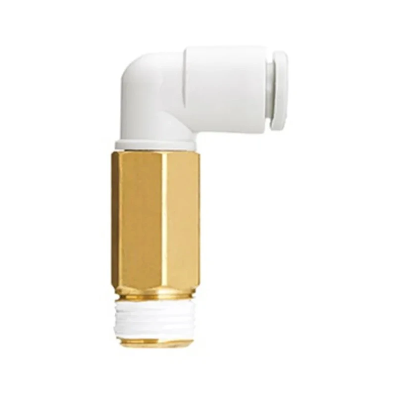 SMC Pneumatic Fitting Male Thread 1/4 in UNF Push-in Tube Connector 12mm KQ2W12-U02A