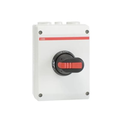 ABB 6-Pole Switch Disconnector, IP65 Rated, 0A Switching Current, Screw Clamp Terminal, OTP Series 