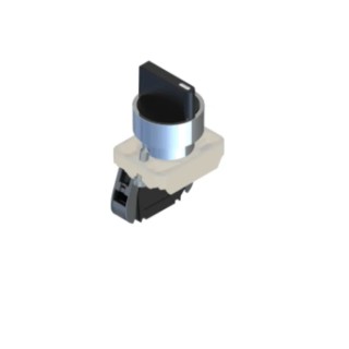 RS PRO Short Lever Selector Switch 1 NO 22.5 mm Cutout Diameter 2 Positions 238-3952