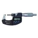Mitutoyo External Micrometre Digital Spherical Anvil and Spindle 0-25.4mm Range 0.01mm Resolution 395-271-30