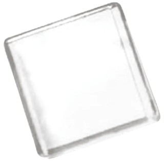 APEM Panel Mount Indicator Lens Square Style Clear 18 mm Length A0162G