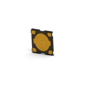 TE Connectivity Black Tactile Switch Top SPST 50mA Surface Mount MCSLPT4848C5DTR