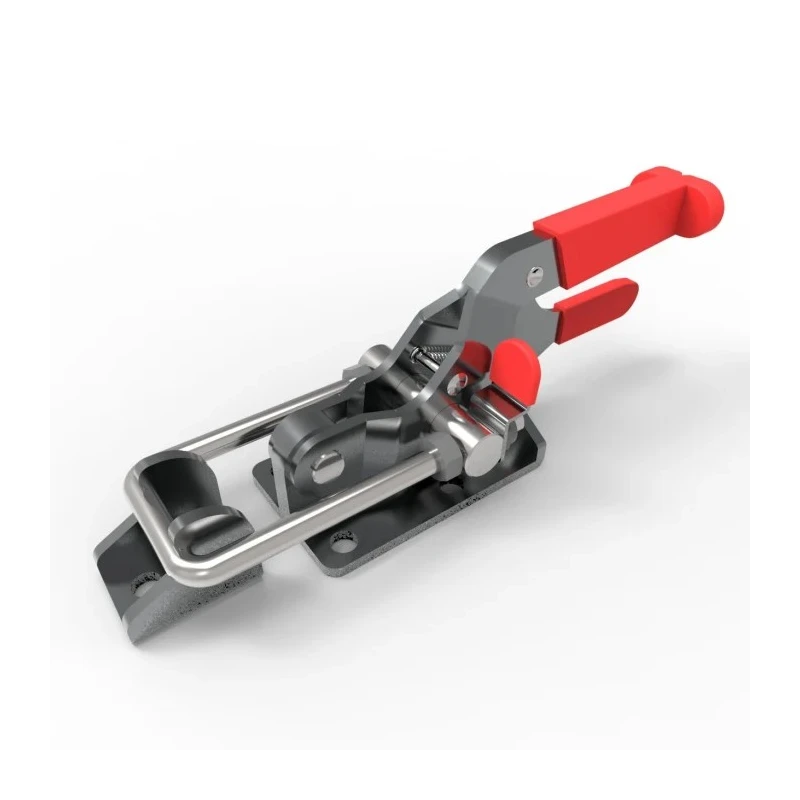 RS PRO Toggle Clamp Zinc Plated, 171.8mm Length, 76.1mm Height, 900kg Holding Force 240-8177