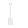 Vikan Square White Shovel with Polypropylene Handle 271 mm Blade Width, 1040 mm Handle Length 56265