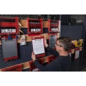 Brady Red 1-Lock Lockout Plastic Group Lockout & Permit Control, Shackle Diameter 6.6 mm PERMIT DISPLAY CASE - BRADY BRANDED