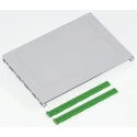 Spelsberg GFL 20 Series Polycarbonate Connector Bar for Use with GTI Housing 220 mm x 119 mm x 28 mm 072-200-01