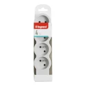 Legrand Extension Lead 4 Socket Type E 16A 230V Impact Resistance IK04, RoHS Compliant 049497