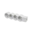 Legrand Extension Lead 4 Socket Type E 16A 230V Impact Resistance IK04, RoHS Compliant 049497
