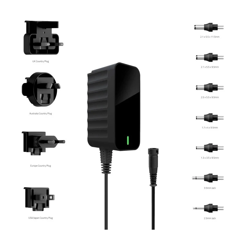 Friwo Interchangeable Switch Mode AC/DC Adapter UK EU Australia US 10 W 5 V DC Output 2 A EDV1960562RS