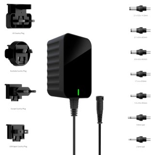Friwo AC/DC Adapter 15W 5V DC Output 3A with Australia, EU, UK, US Plug EDV1960565RS