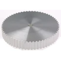 RS PRO Timing Belt Pulley Aluminium 10 mm Acceptable Belt Width 5 mm Pitch 60 Tooth A1 21T5/60-2