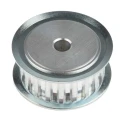 RS PRO Timing Belt Pulley Aluminium 10 mm Belt Width 5 mm Pitch 20 Tooth A1 21T5/20-2