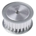 RS PRO Timing Belt Pulley Aluminium 16 mm 5 mm Pitch 24 Tooth A1 27T5/24-2