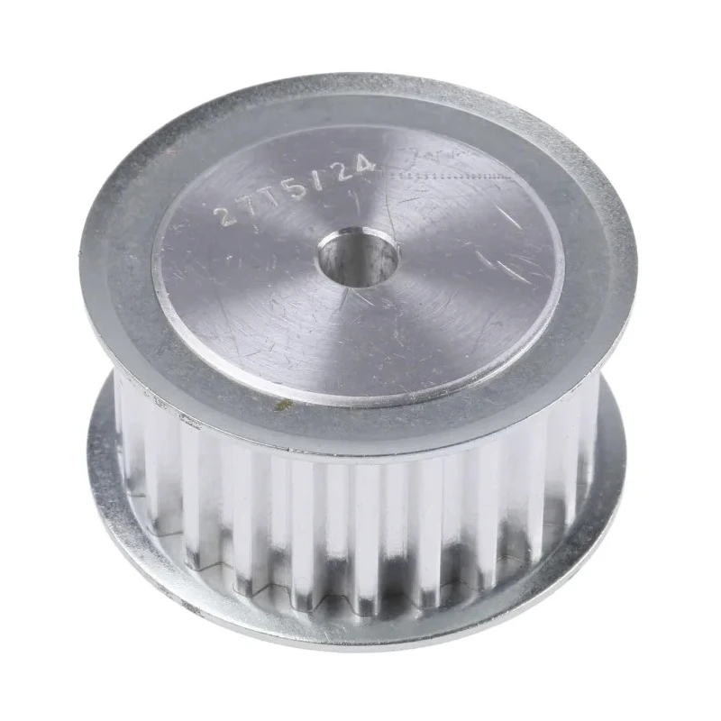 RS PRO Timing Belt Pulley Aluminium 16 mm 5 mm Pitch 24 Tooth A1 27T5/24-2