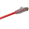 Decelect Cat5 Shielded Ethernet Cable, Red PVC Jacket, 3 m Length CR503B3CRG
