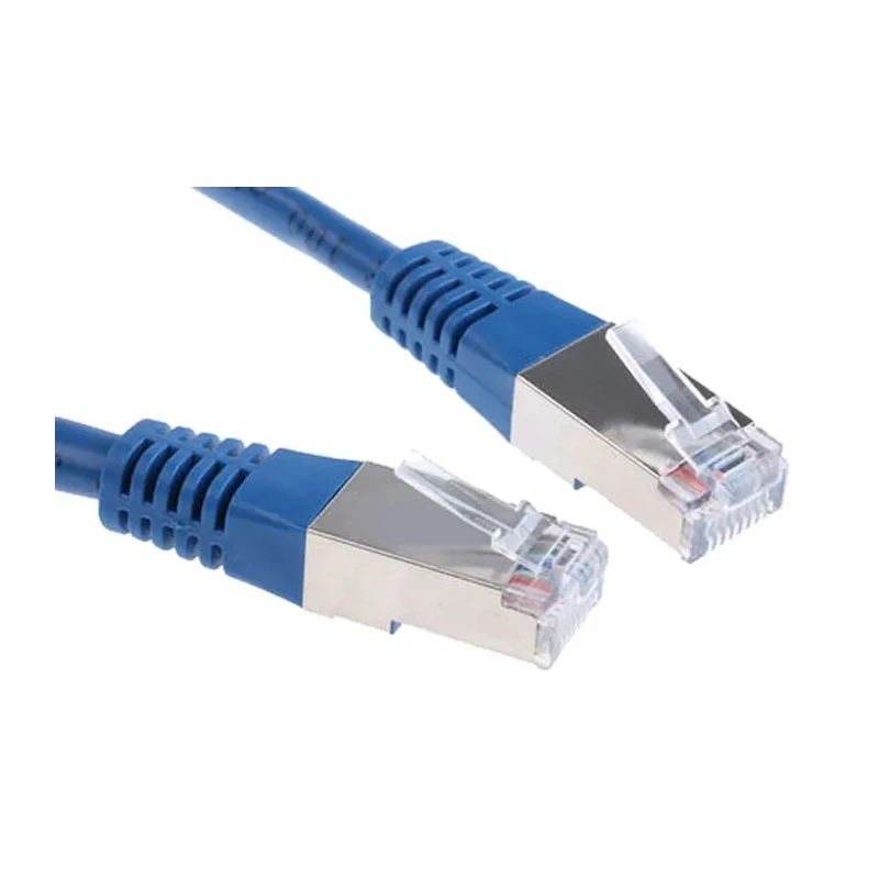 Decelect Cat5e Ethernet Cable 3 m Unscreened Terminated Blue PVC 
