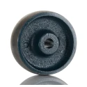 LAG Blue Cast Iron Castor Wheel 80mm Diameter 30mm Width Load Capacity 250kg 1008